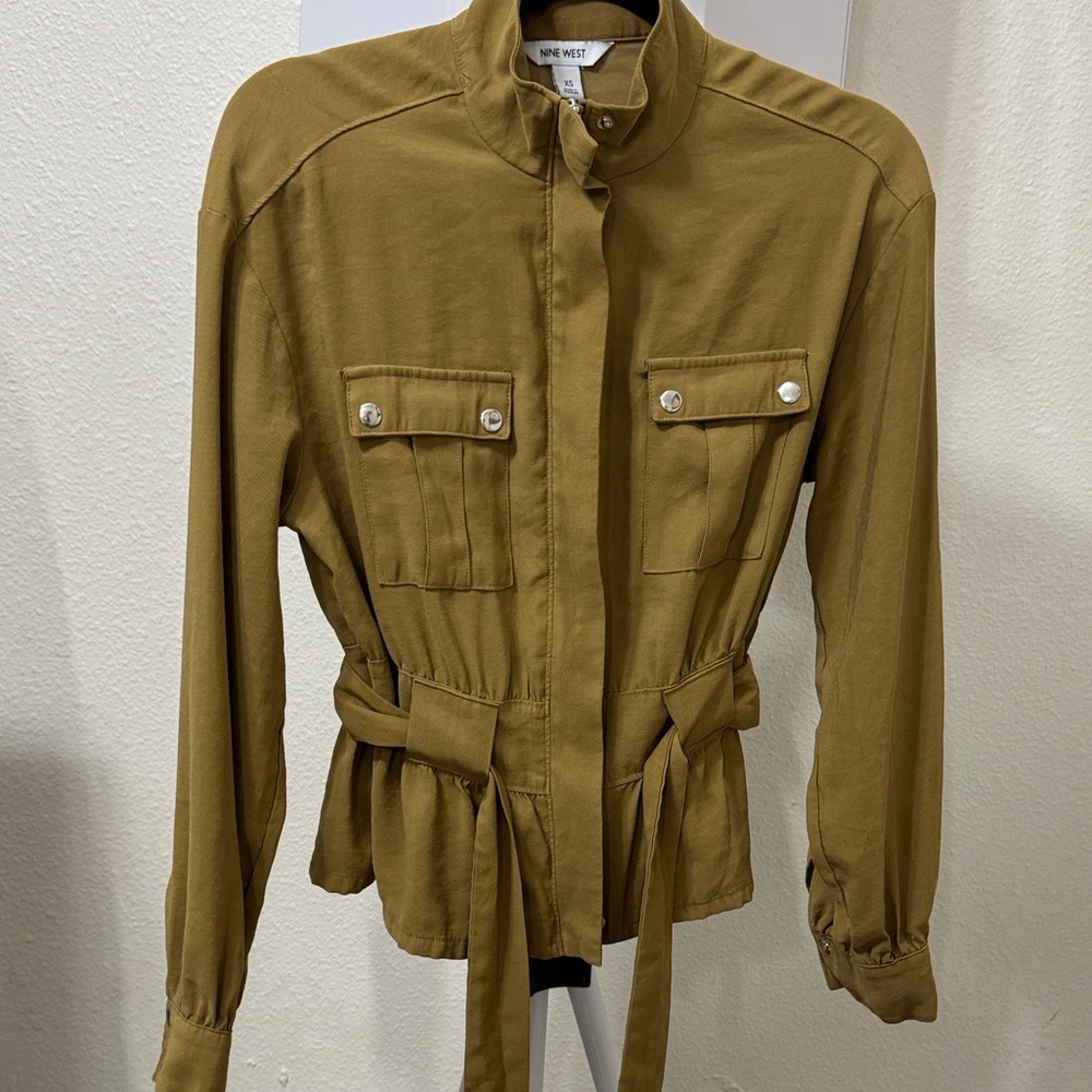 Nine West Women's Brown Utility Jacket